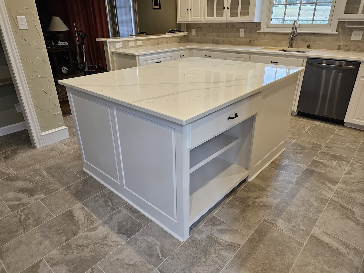 New kitchen island