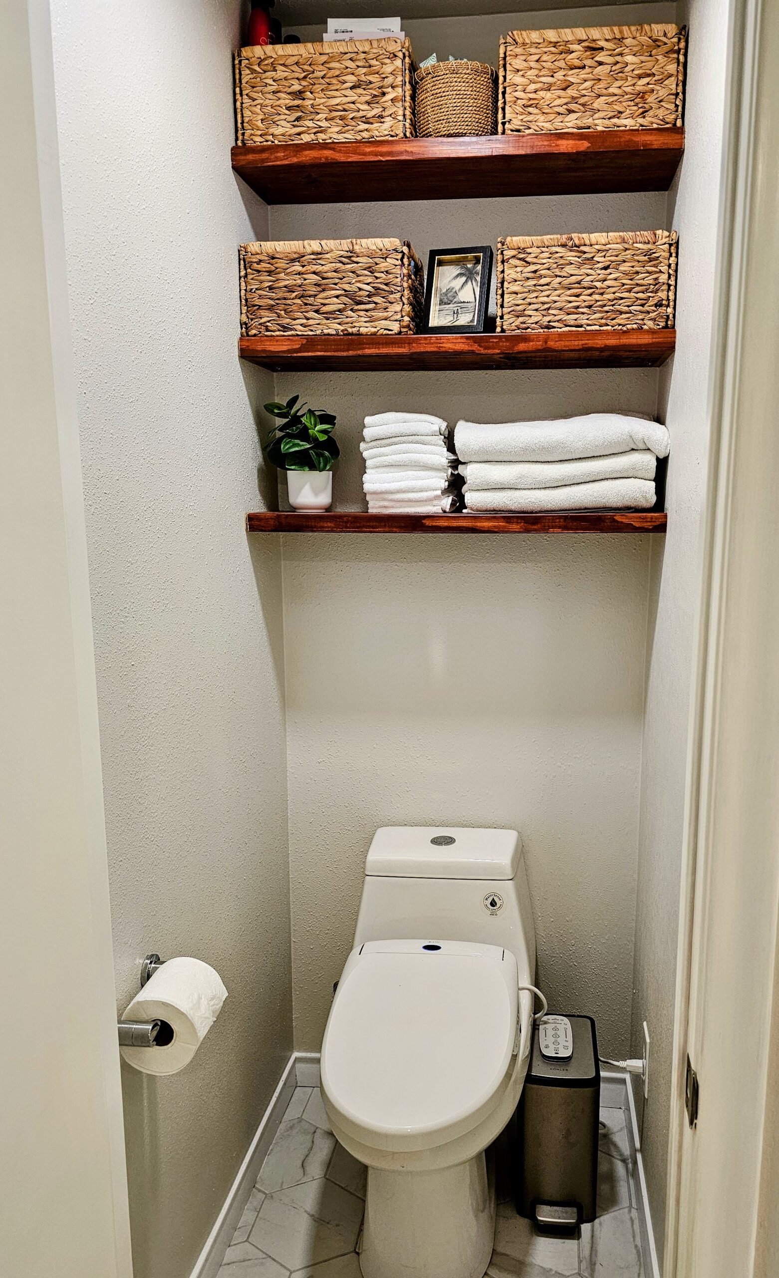 Richardson Master bathroom Remodel Water closet
