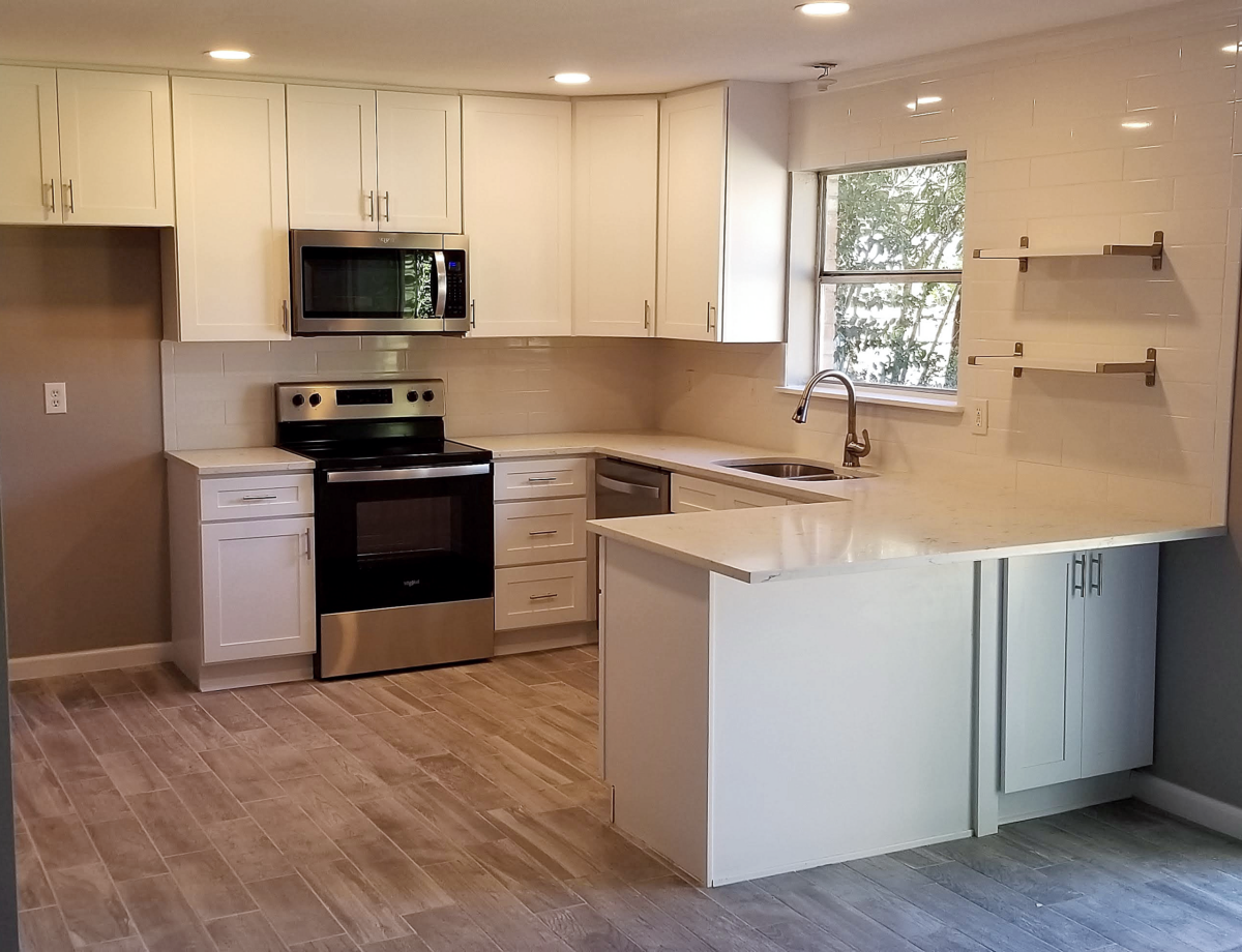Richardson Kitchen Remodel in a Rental